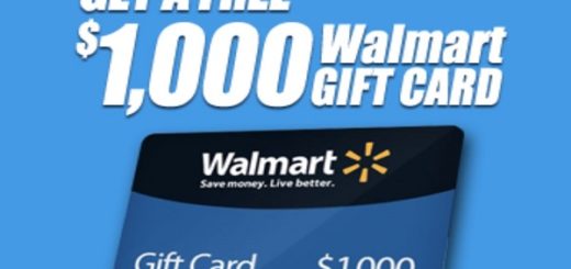walmart win a free gift card