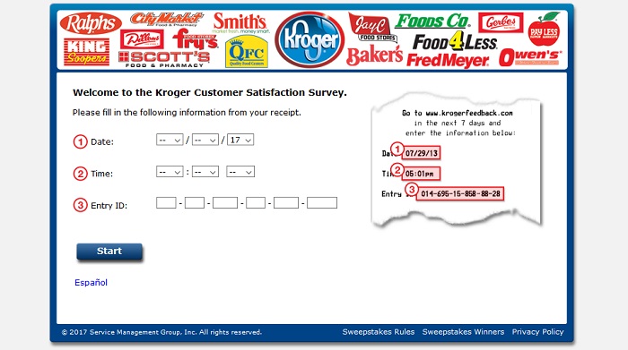 Kroger Feedback Survey: Win 5000$ by Taking Survey