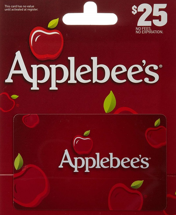 Applebees Gift Card Balance and Free 25$ Bonus Card