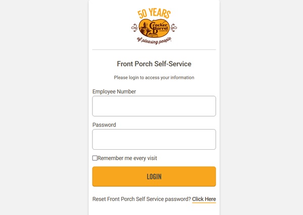 cracker barrel front porch